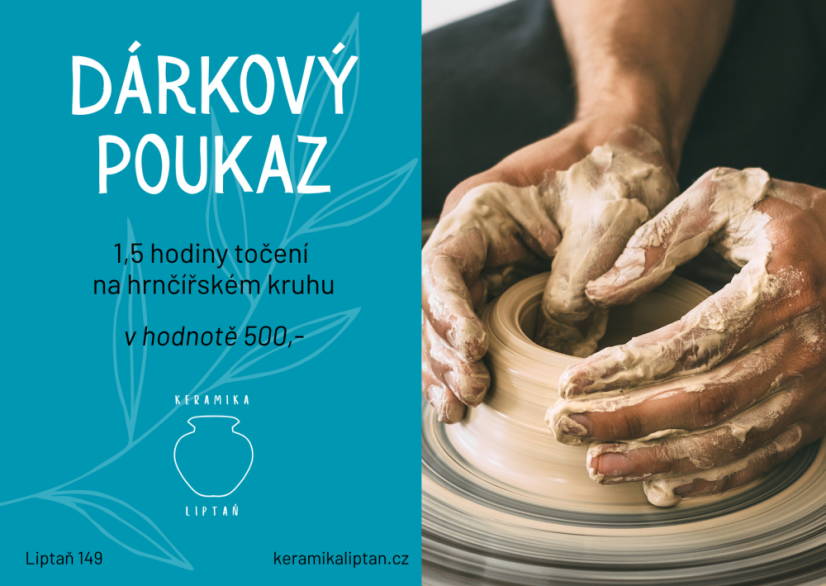 Dárkový poukaz na tvoření - PDF