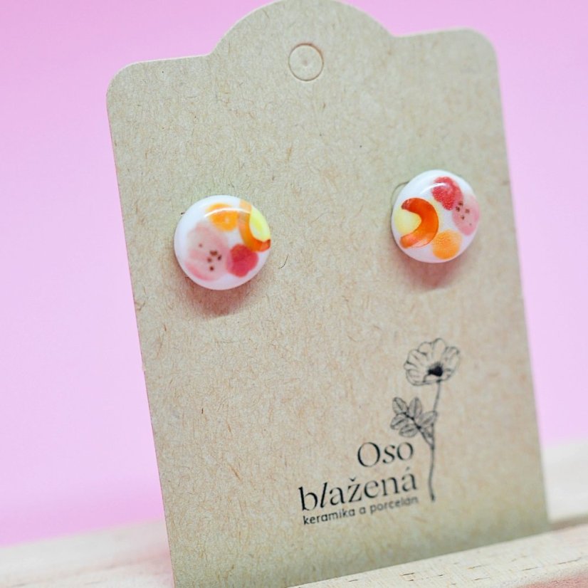 Malované pecky - různé vzory