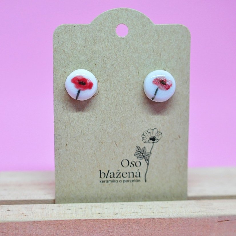 Malované pecky - různé vzory