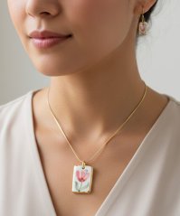 Růžový květ - sada