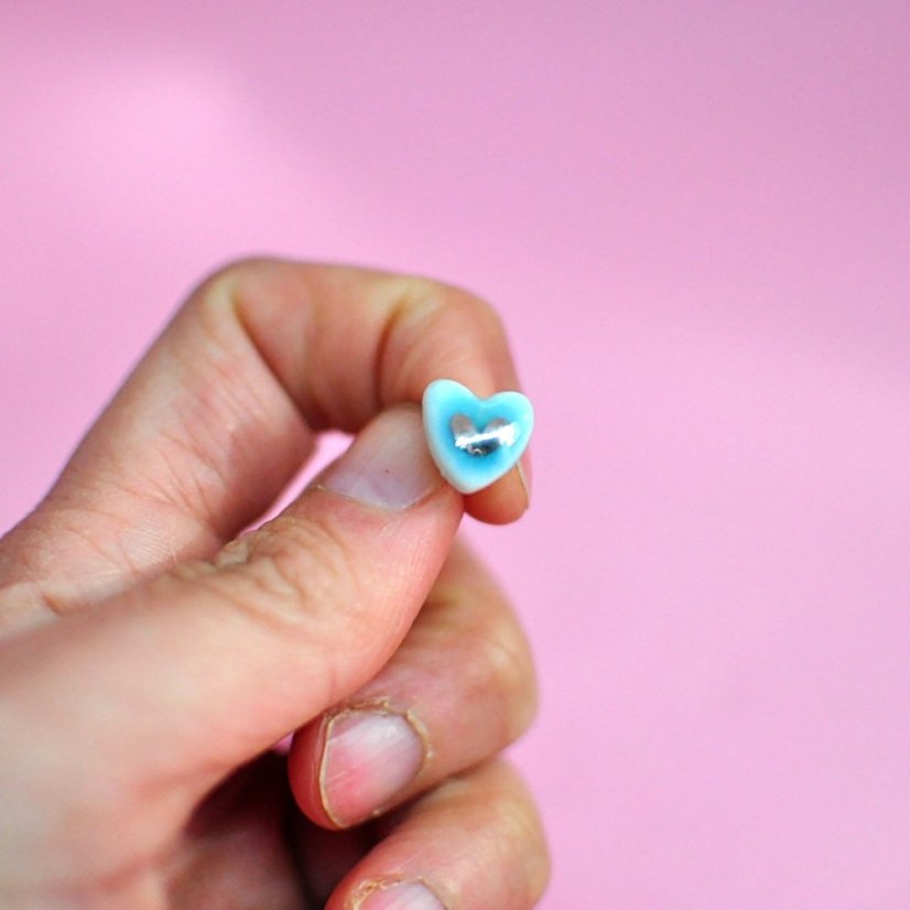 Srdíčka platinová