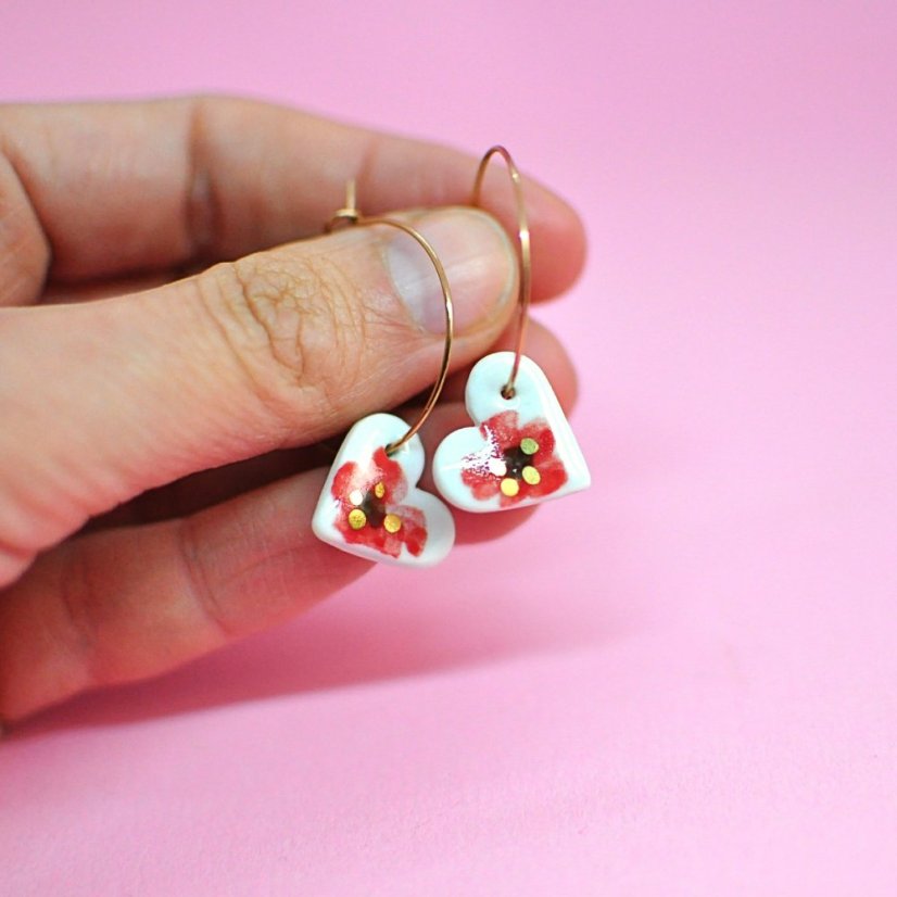 Srdíčka - různé vzory