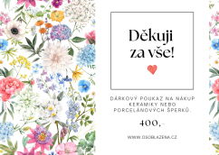 Dárkový poukaz s věnováním - PDF