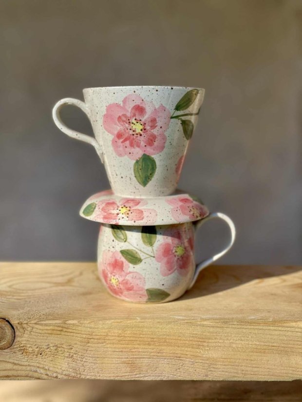 Dripper a hrníček - DÁRKOVÉ BALENÍ