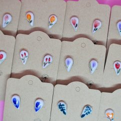 Malované kapky - různé vzory