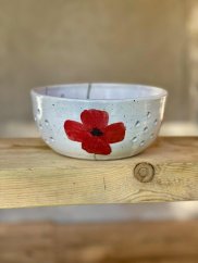 Miska na ovoce s máky