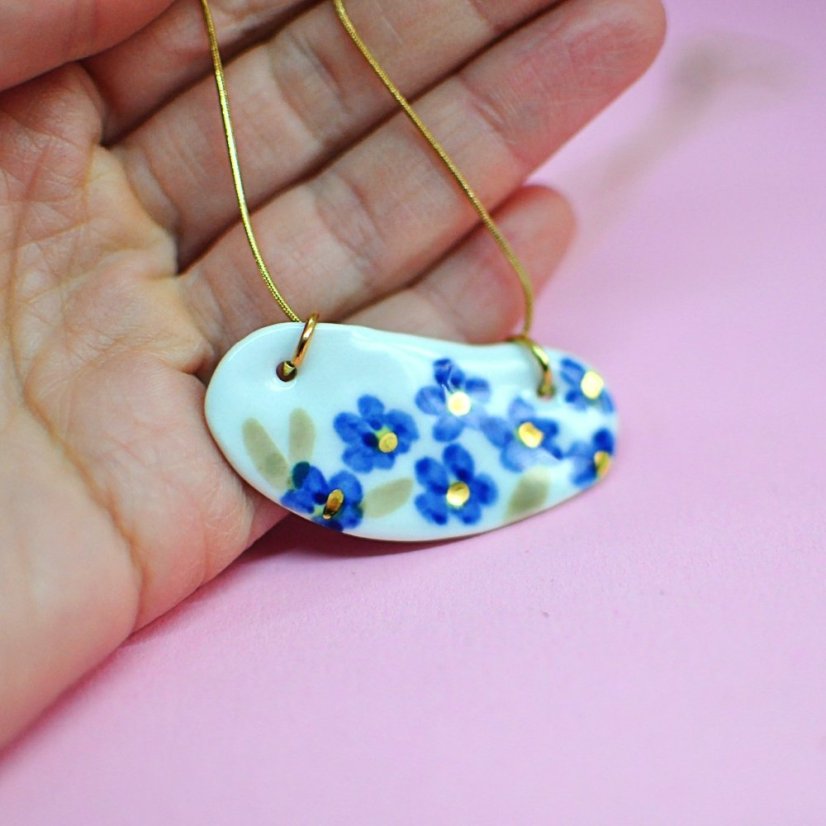 Náhrdelník pomněnky