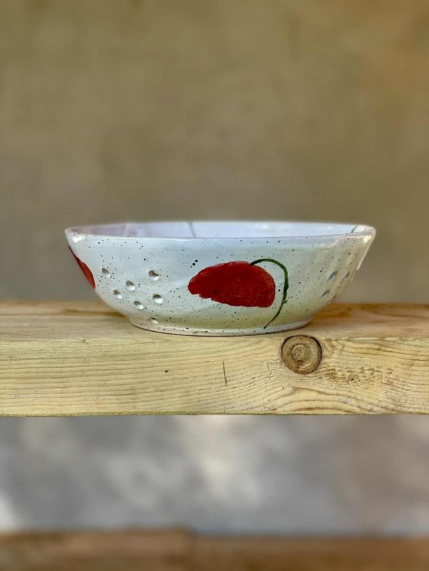 Miska na ovoce s máky