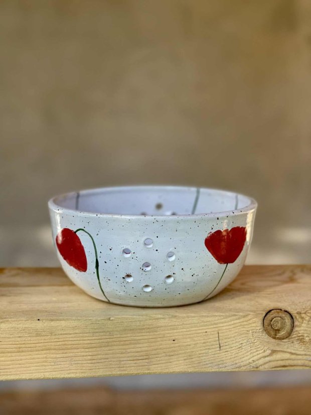 Miska na ovoce s máky