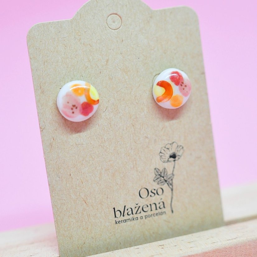 Malované pecky - různé vzory