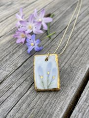 Náhrdelník Levandule