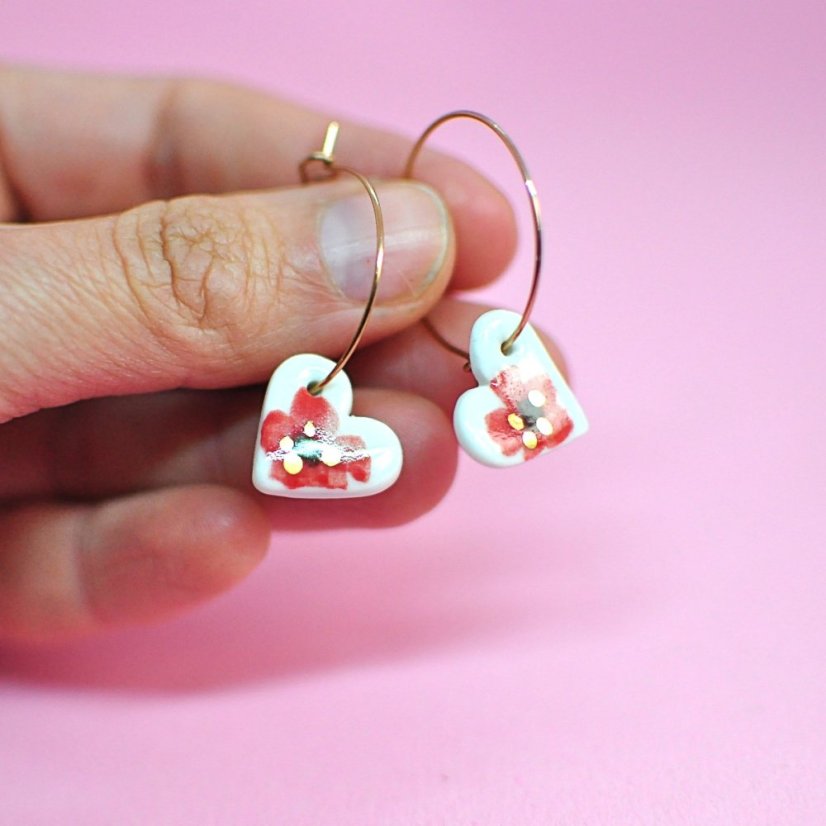 Srdíčka - různé vzory