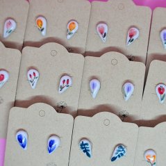 Malované kapky - různé vzory