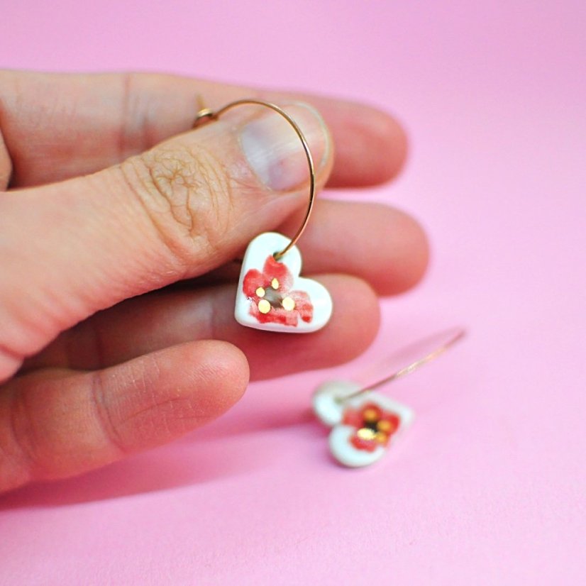 Srdíčka - různé vzory