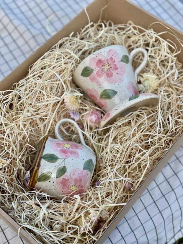 Dripper a hrníček - DÁRKOVÉ BALENÍ