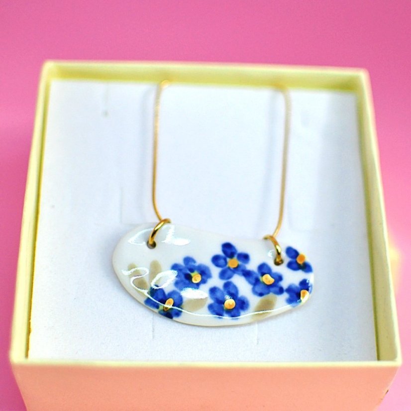 Náhrdelník pomněnky