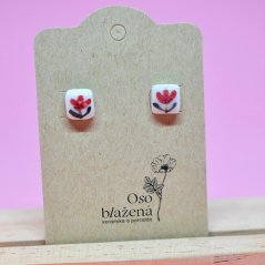 Malované čtverečky - různé vzory