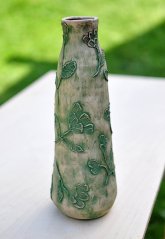 Váza zelená